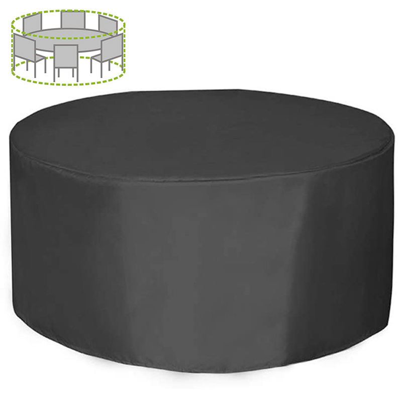 Outdoor Furniture Usa - 12 Sizes Round Furniture Cover 210D