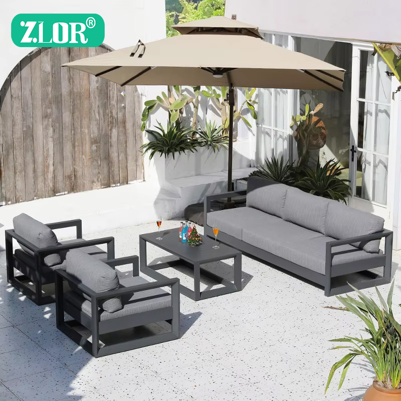 Luxury Aluminum Outdoor Sofa S - Outdoor Daybed Sofa ulasan dan harga