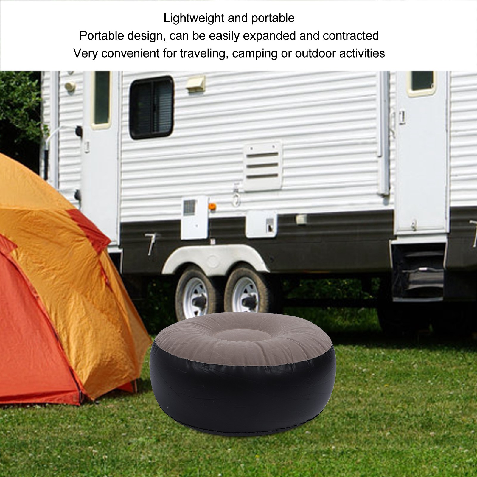 Inflatable Flocking Stool Mult - Outdoor Furniture Designer ulasan dan harga