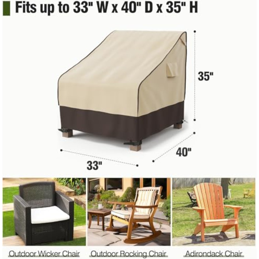 Patio Chair Cover Waterproof,  - Outdoor Furniture Covers Waterproof ulasan dan harga