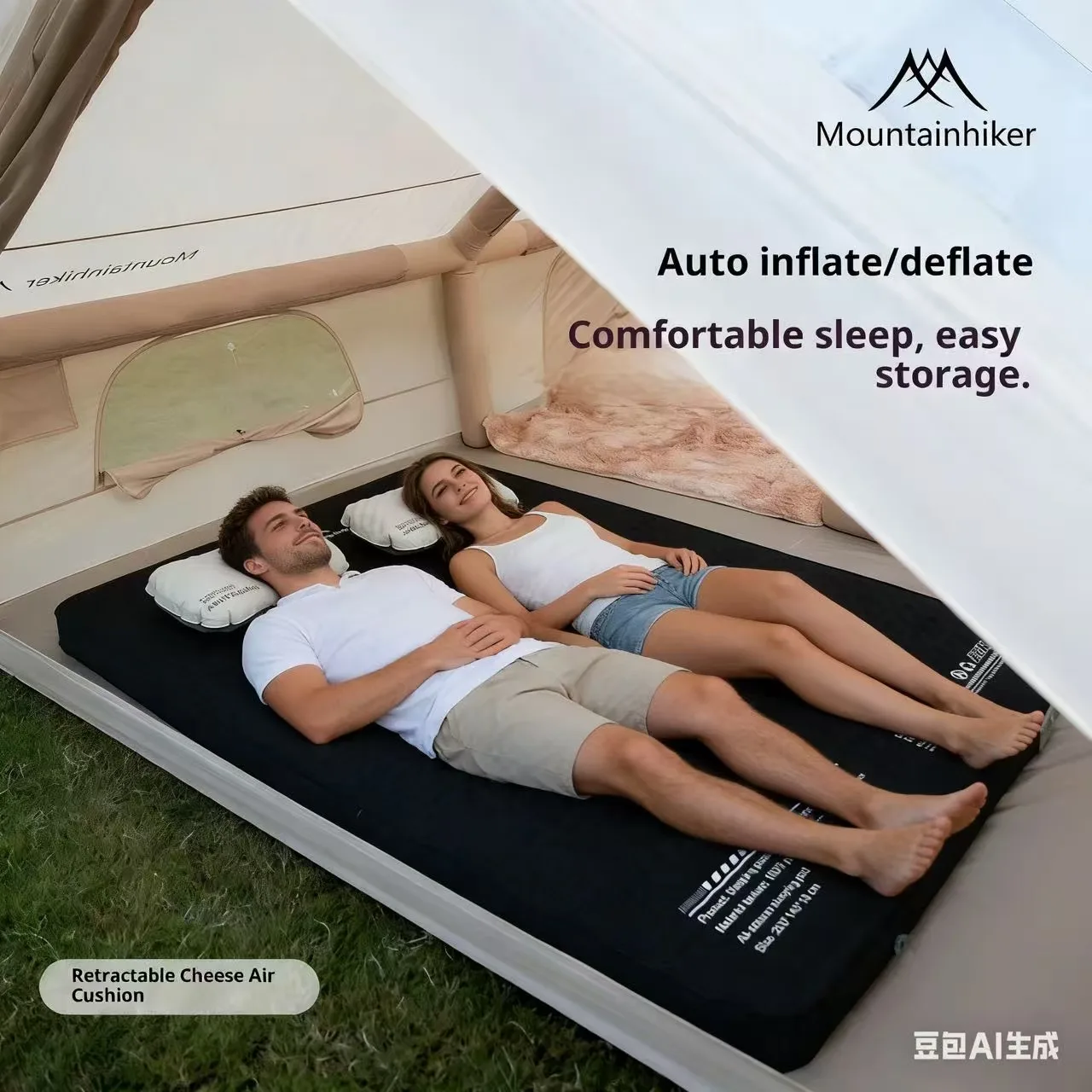 MOUNTAINHIKER Inflatable Mattr - Outdoor Daybed Sofa ulasan dan harga