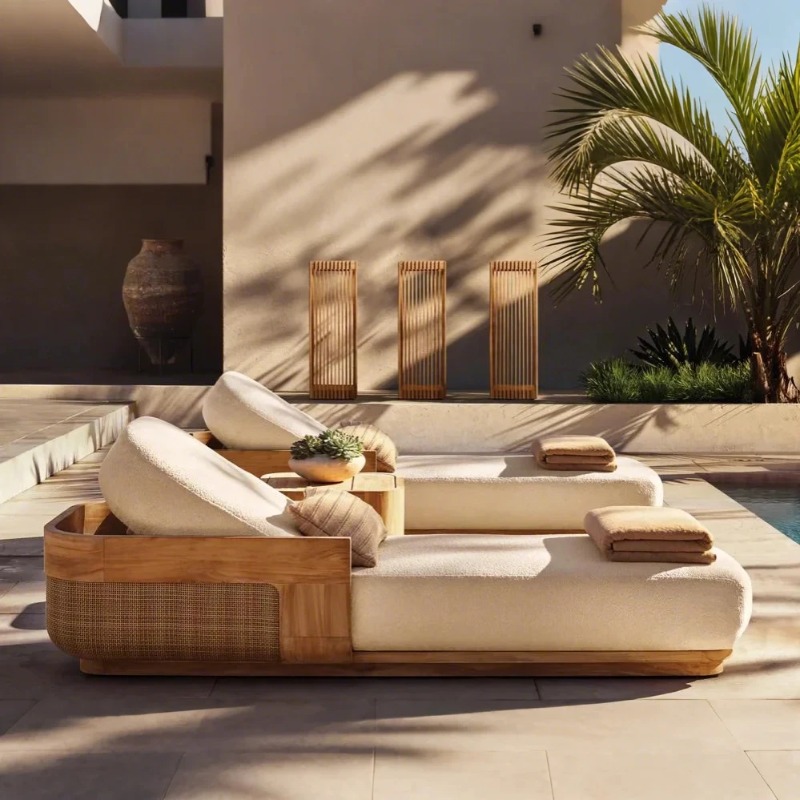 Sun Beach Lounge Chair & Daybe - Outdoor Daybed Sofa ulasan dan harga