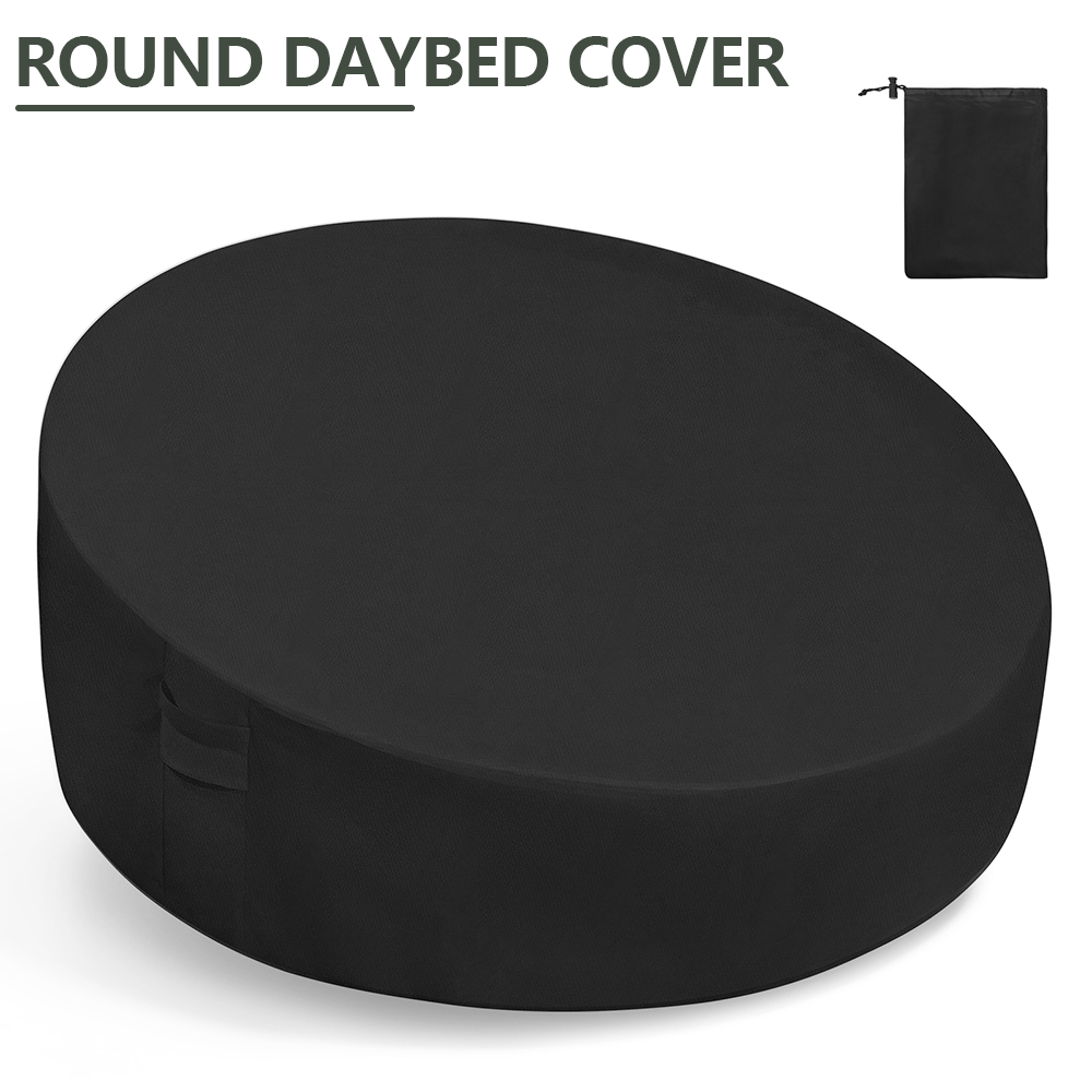 Round Daybed Cover 210D Waterp - Outdoor Furniture Covers Waterproof ulasan dan harga