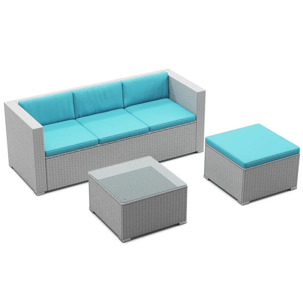 Garden Leisure Steel Rattan So - Outdoor Furniture Types ulasan dan harga
