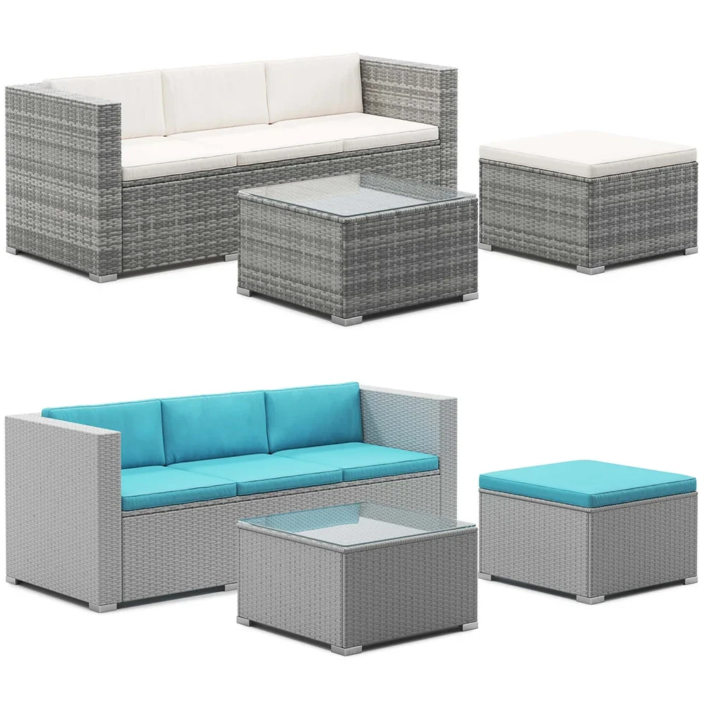 Garden Leisure Steel Rattan So - Outdoor Furniture Types ulasan dan harga