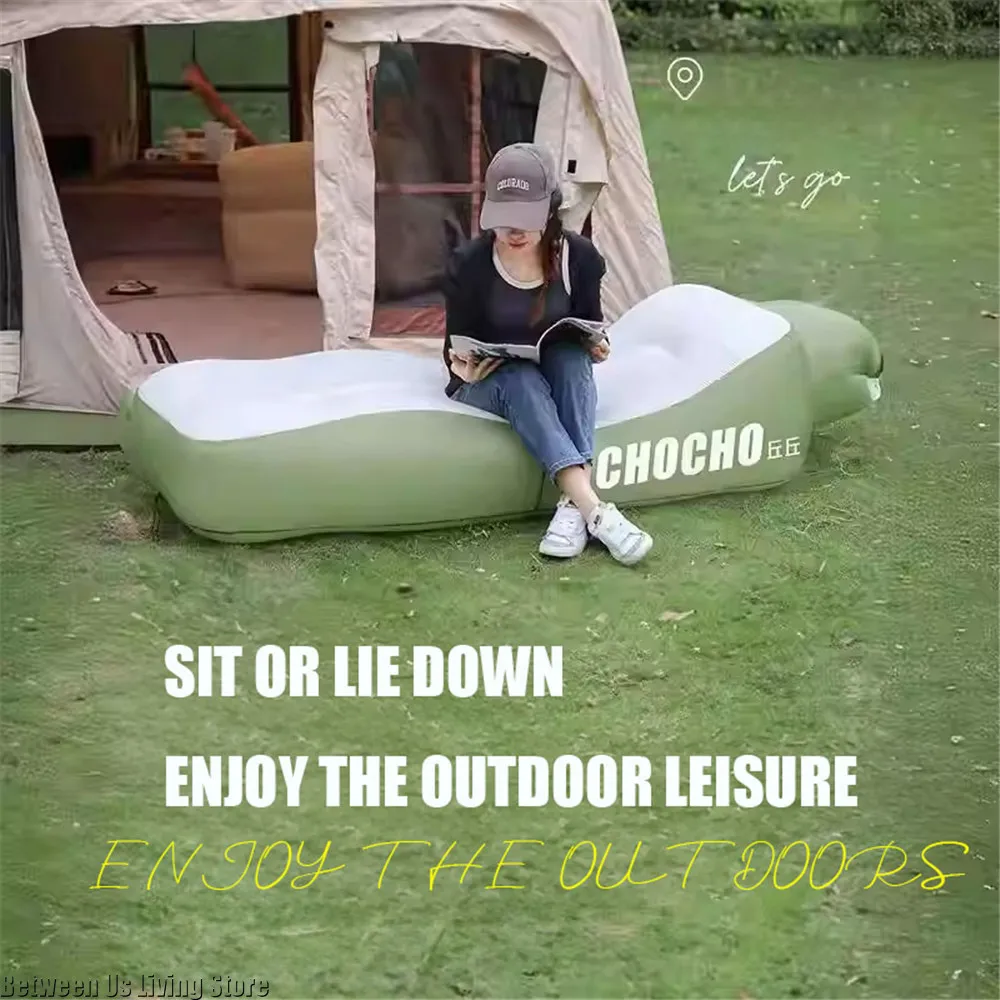 Luxury Inflatable Sofa Bed - E - Outdoor Furniture Nearby ulasan dan harga