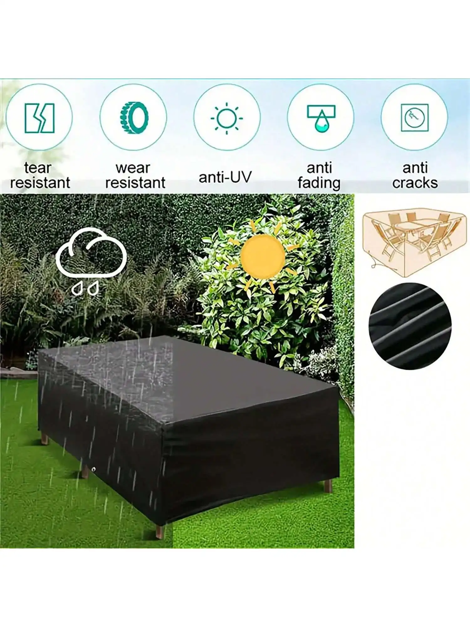 Multi-Size Outdoor Patio Garde - Outdoor Furniture Usa ulasan dan harga