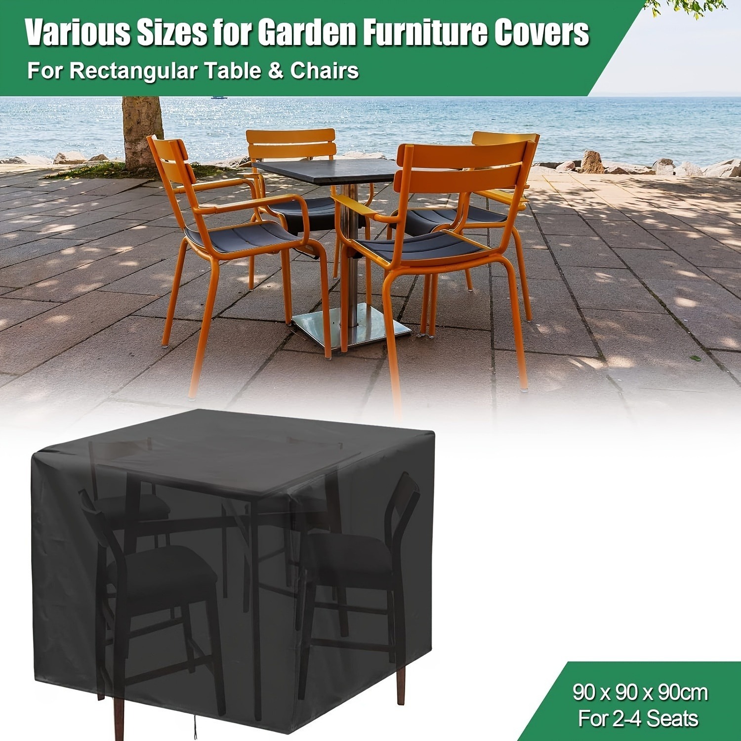 Heavy-Duty 210D Outdoor Garden - Outdoor Furniture With Covers ulasan dan harga