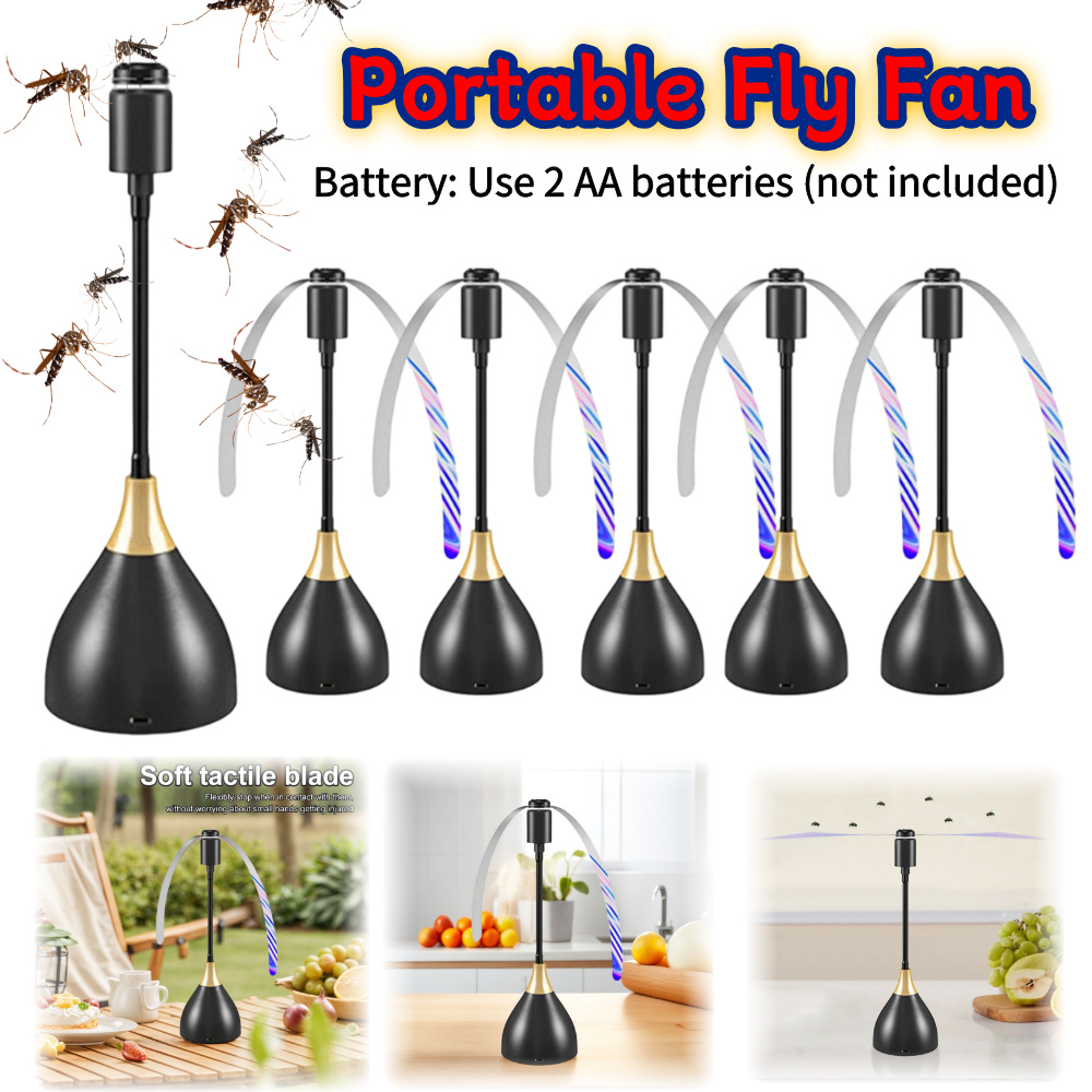 1-3PCS Fly Fans for Tables Por - Outdoor Furniture Usa ulasan dan harga