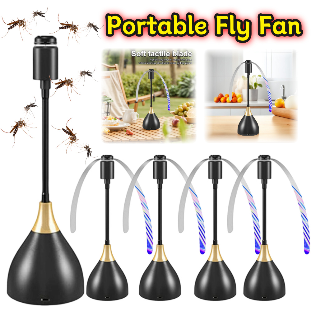 1-3PCS Fly Fans for Tables Por - Outdoor Furniture Usa ulasan dan harga
