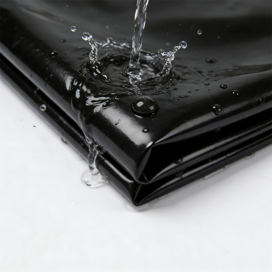 Durable Pure Black PVC Waterpr - Outdoor Furniture With Covers ulasan dan harga