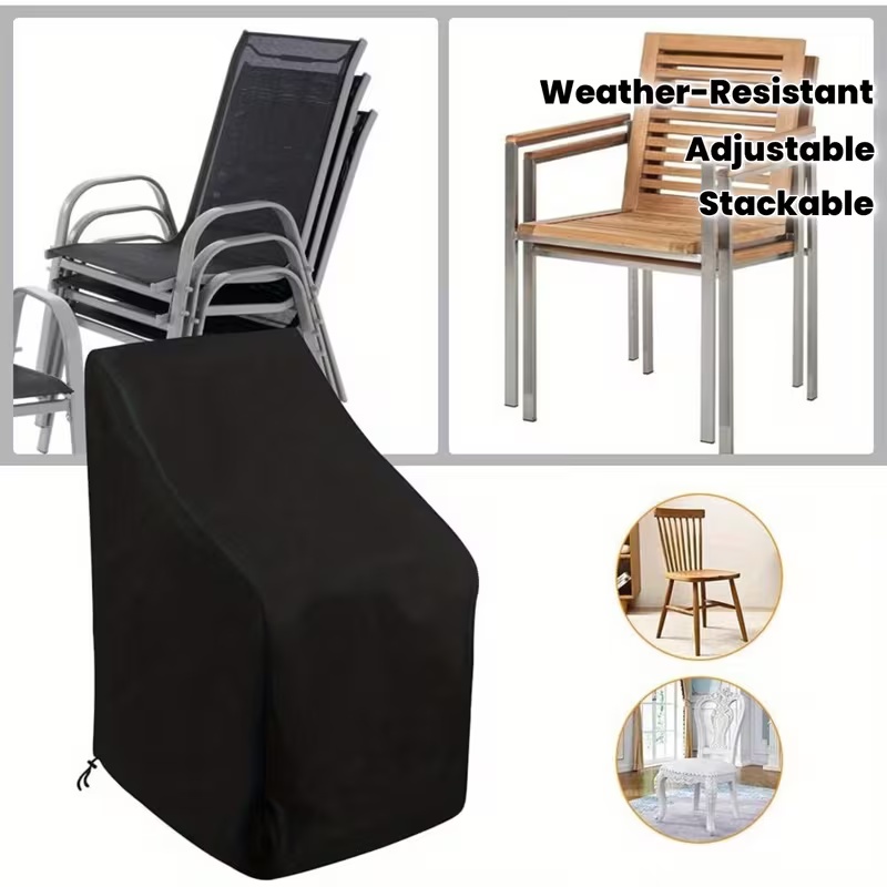 1pc Heavy-Duty Stacking Outdoo - Outdoor Furniture With Covers ulasan dan harga
