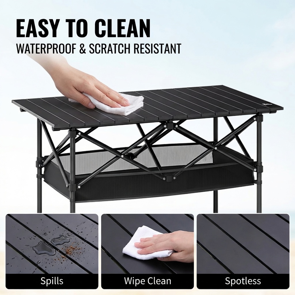 Portable Folding Outdoor Table - Outdoor Furniture Usa ulasan dan harga