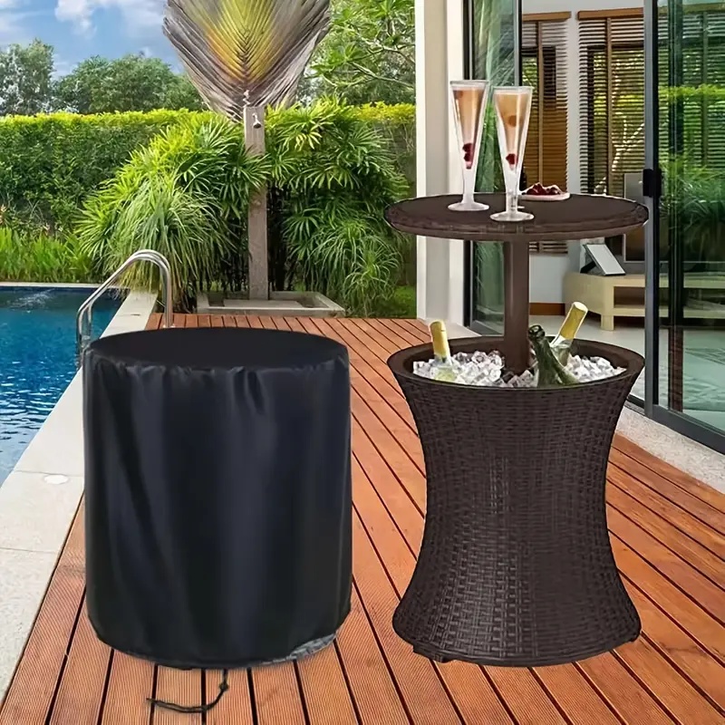 Outdoor Woven Table Cover，Pati - Outdoor Furniture Usa ulasan dan harga